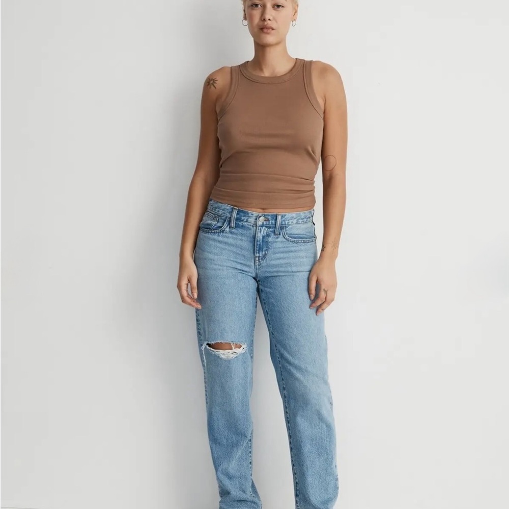 Madewell Brightside Tank Top - Brown